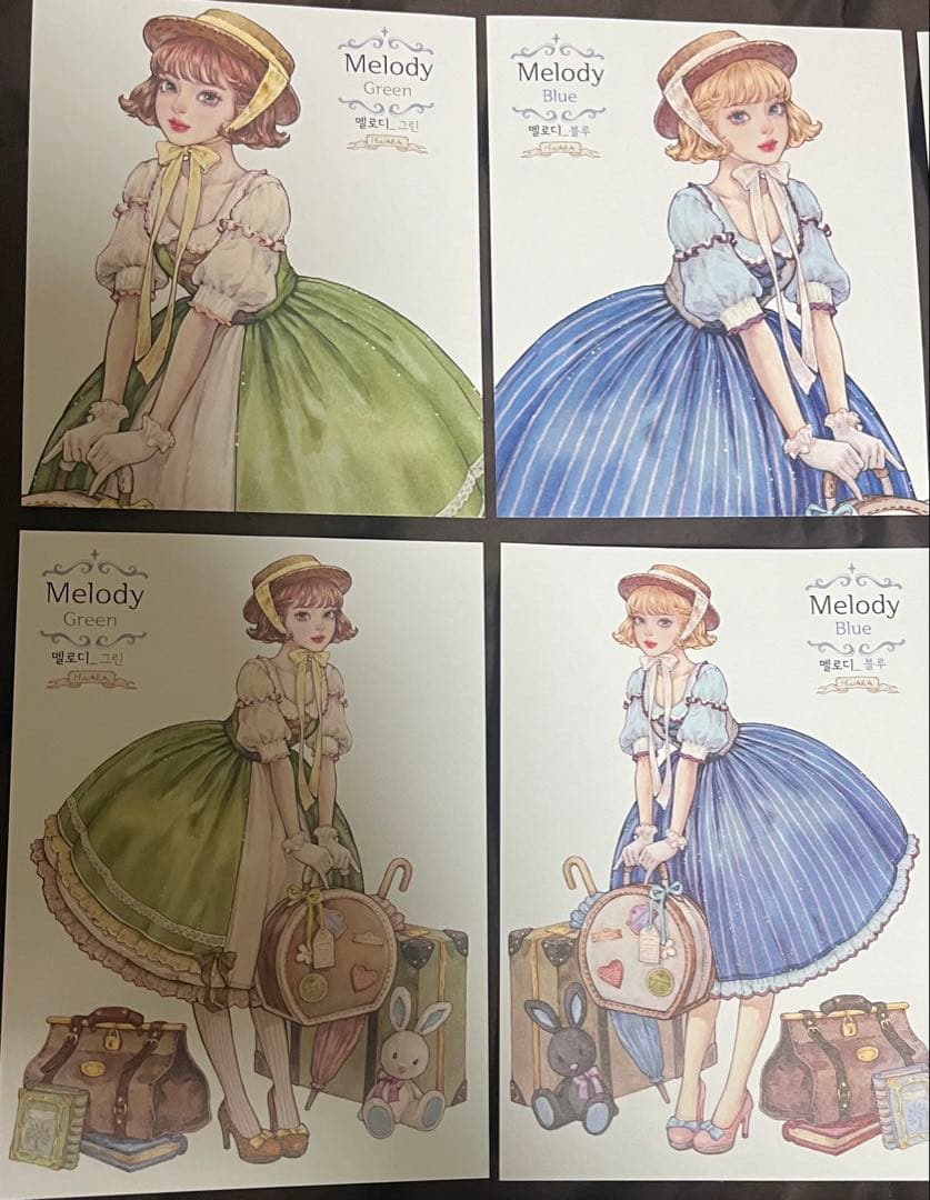 737.海外ステッカー HWARA Melody 8枚セット おすそ分け - メルカリ