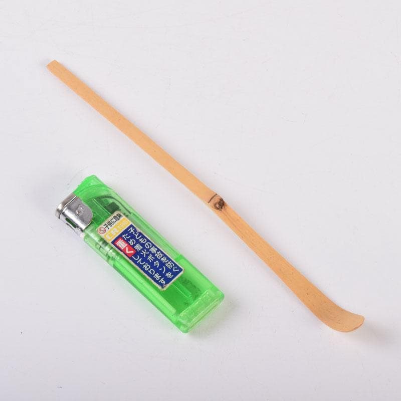 茶道具 茶杓 銘「松風」 前大徳 藤井誡堂書付 共筒共箱 C 8441