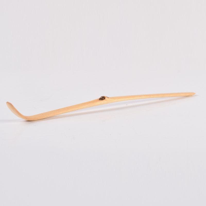 茶道具 茶杓 銘「松風」 前大徳 藤井誡堂書付 共筒共箱 C 8441