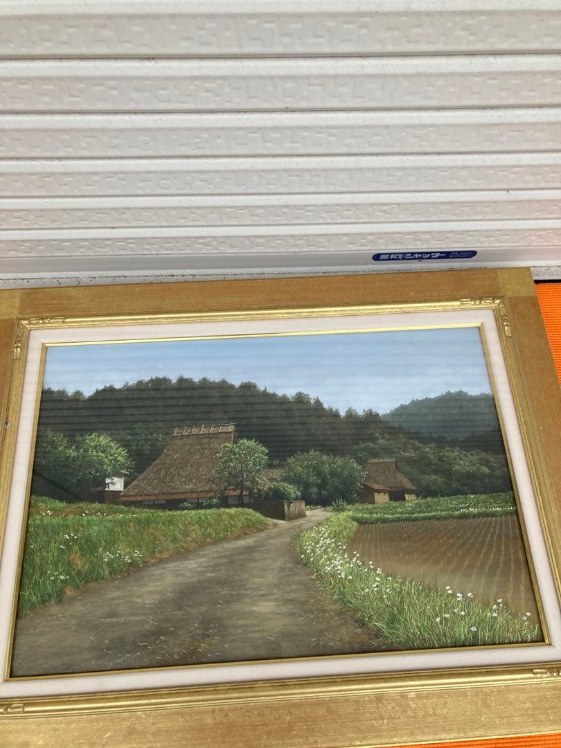 初夏の丹波路　身野　友之　額サイズ約58×77㎝