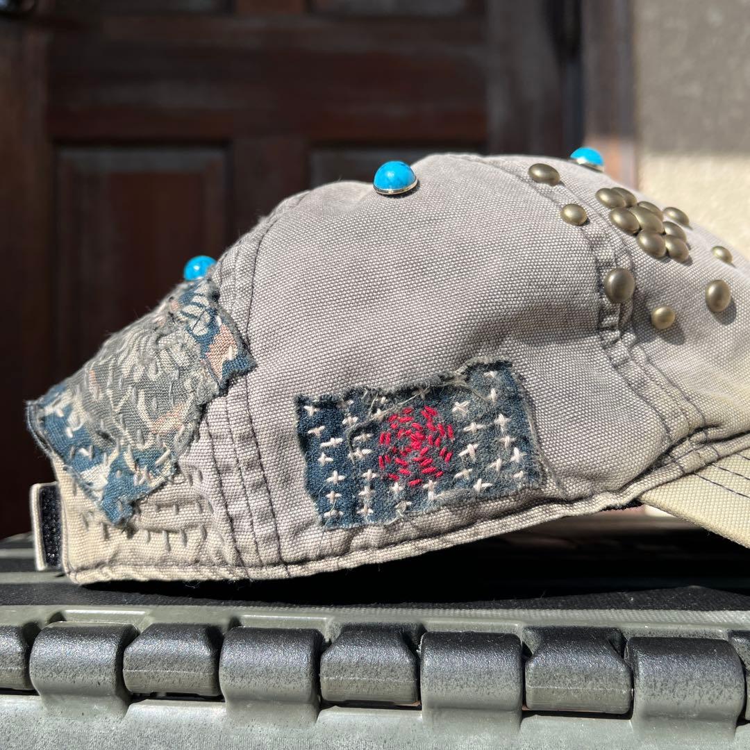 SASHIKO BORO CAP Carhartt 襤褸 カーハート 刺し子