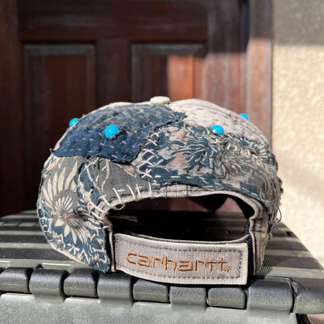 SASHIKO BORO CAP Carhartt 襤褸 カーハート 刺し子