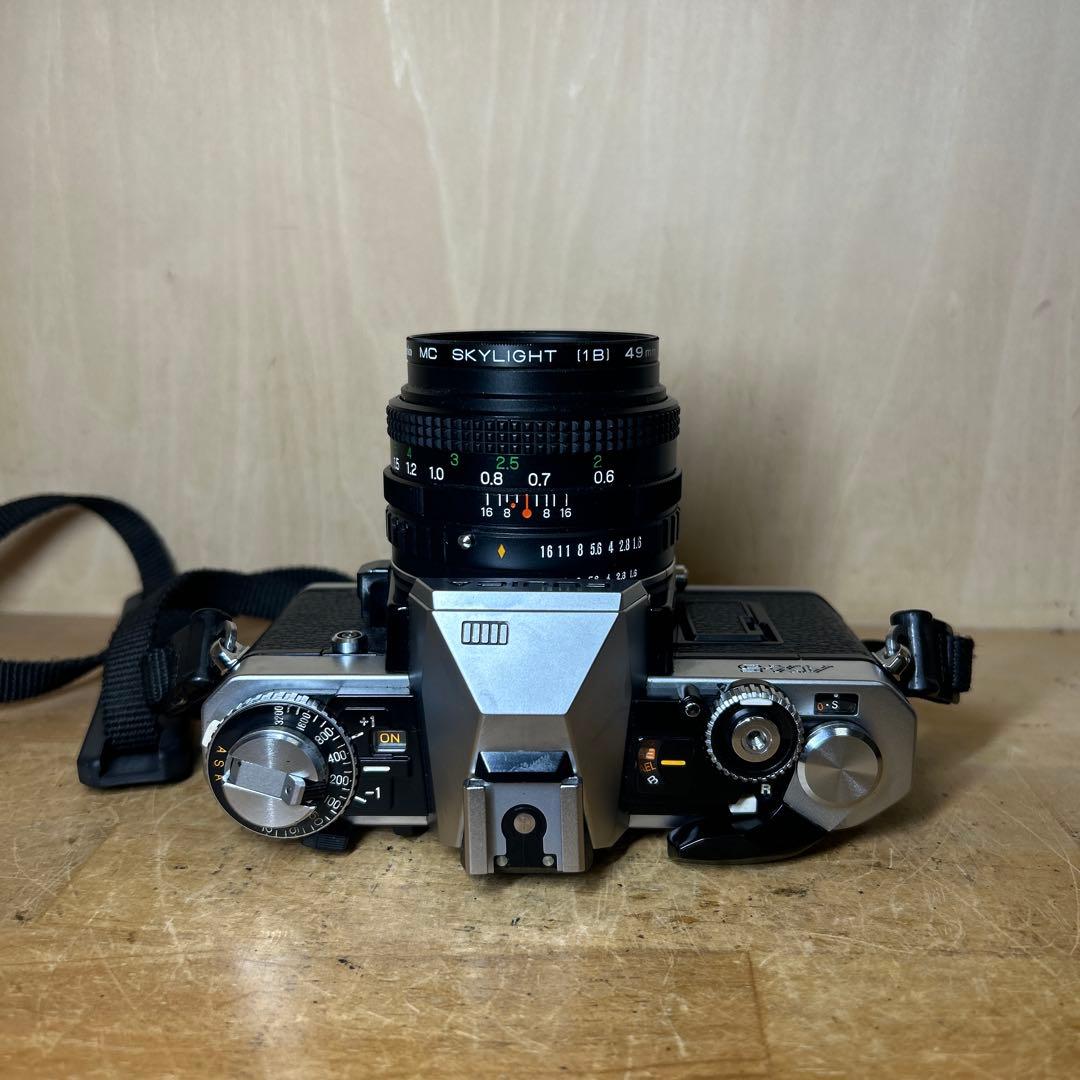 FUJICA AX-5 +Fujinon 50mm f1.6 動作美品