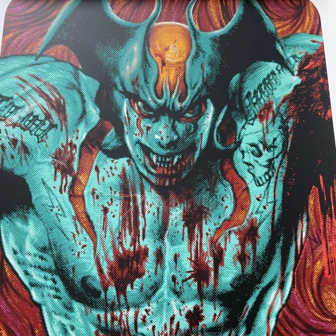 ロッキンジェリービーン デビルマン ポスター 1st press版 グリーン