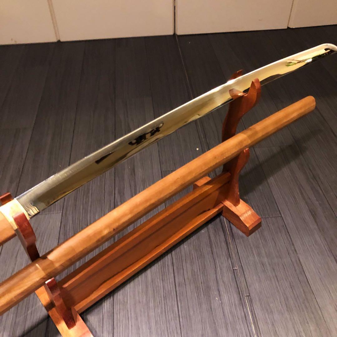 高級模造刀 高級居合刀　白鞘 合金製 長脇差　太刀　段平