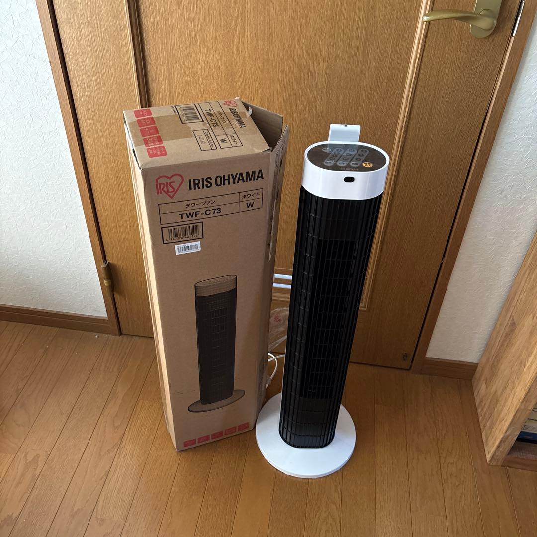 IRIS OHYAMA タワーファン TWE-C73 W IRIS OHYAMA タワーファン TWE-C73 W IRIS OHYAMA タワーファン TWE