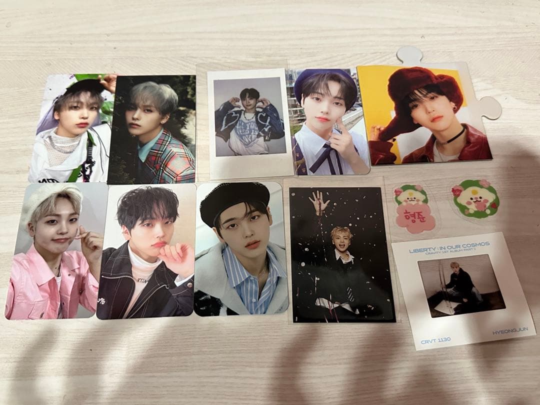 CRAVITY ヒョンジュン searchit第1弾トレカ セット cravity ヒョンジュ