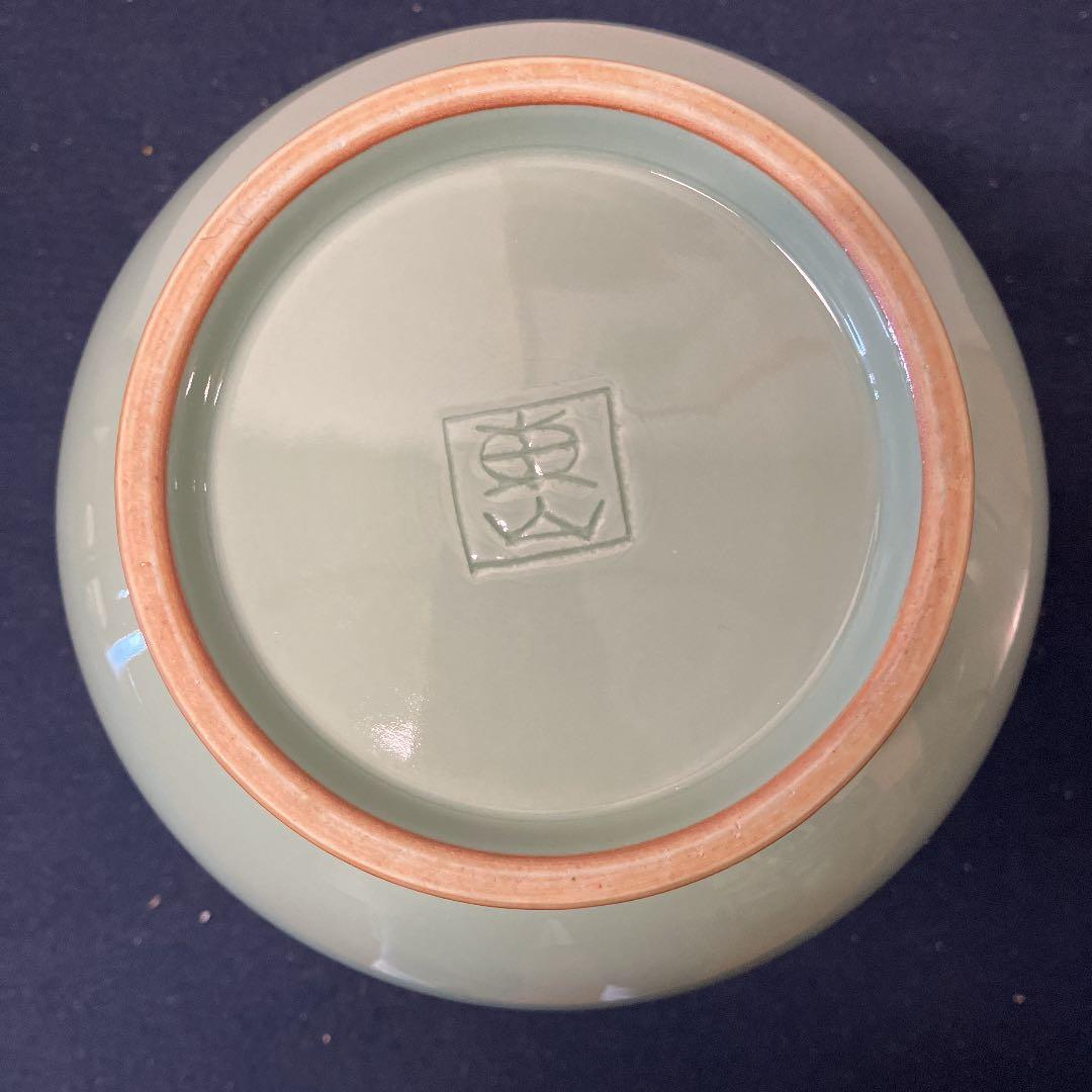 No.31060306 京焼二代宮永東山 青瓷古銅式圓文華生 共箱の通販はau PAY