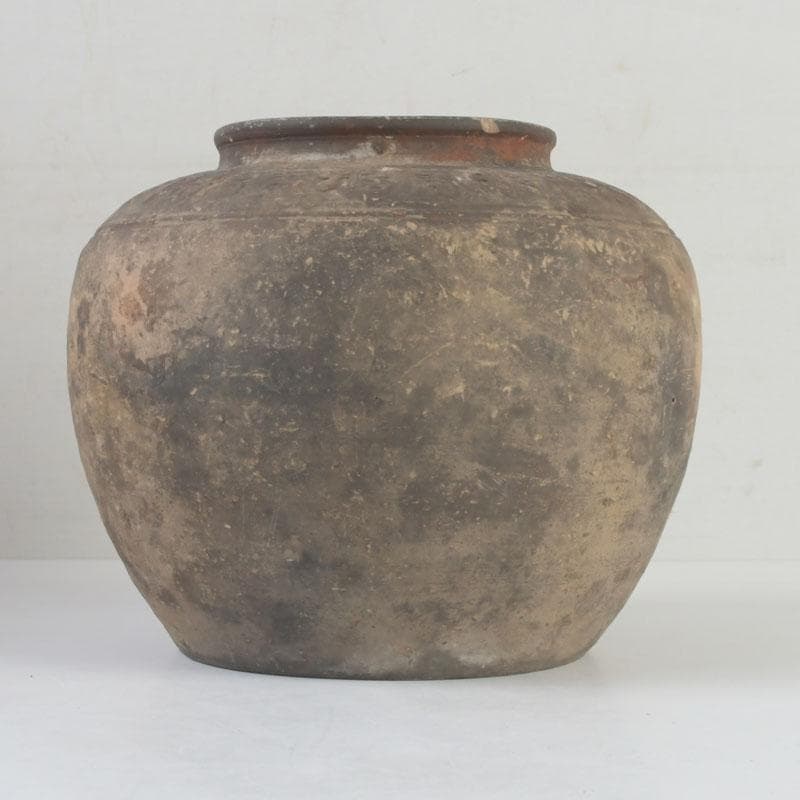 中国 紫砂 朱泥 漢詩刻 壷 時代箱付 V 9807A