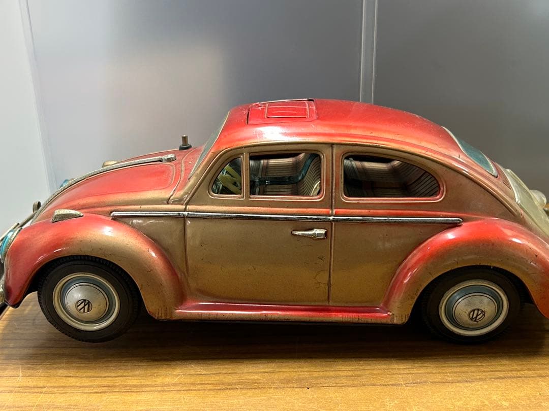 萬代屋 旧バンダイ フォルクスワーゲン　ビートル　ブリキ 日本製 バンダイ