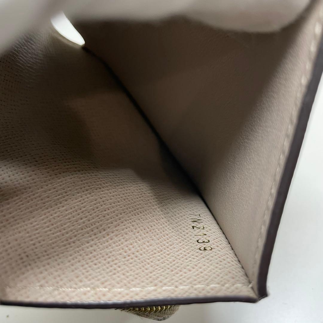 ブ*休様 訳あり　LOUIS VUITTON ポルトフォイユ・ツイスト ベージュ