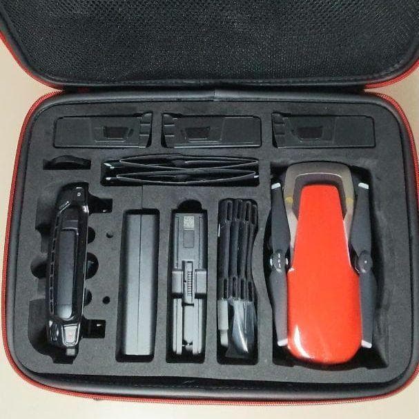 ドローン DJI MAVIC AIR （赤）＆ 専用ケース セット DJI Mavic air