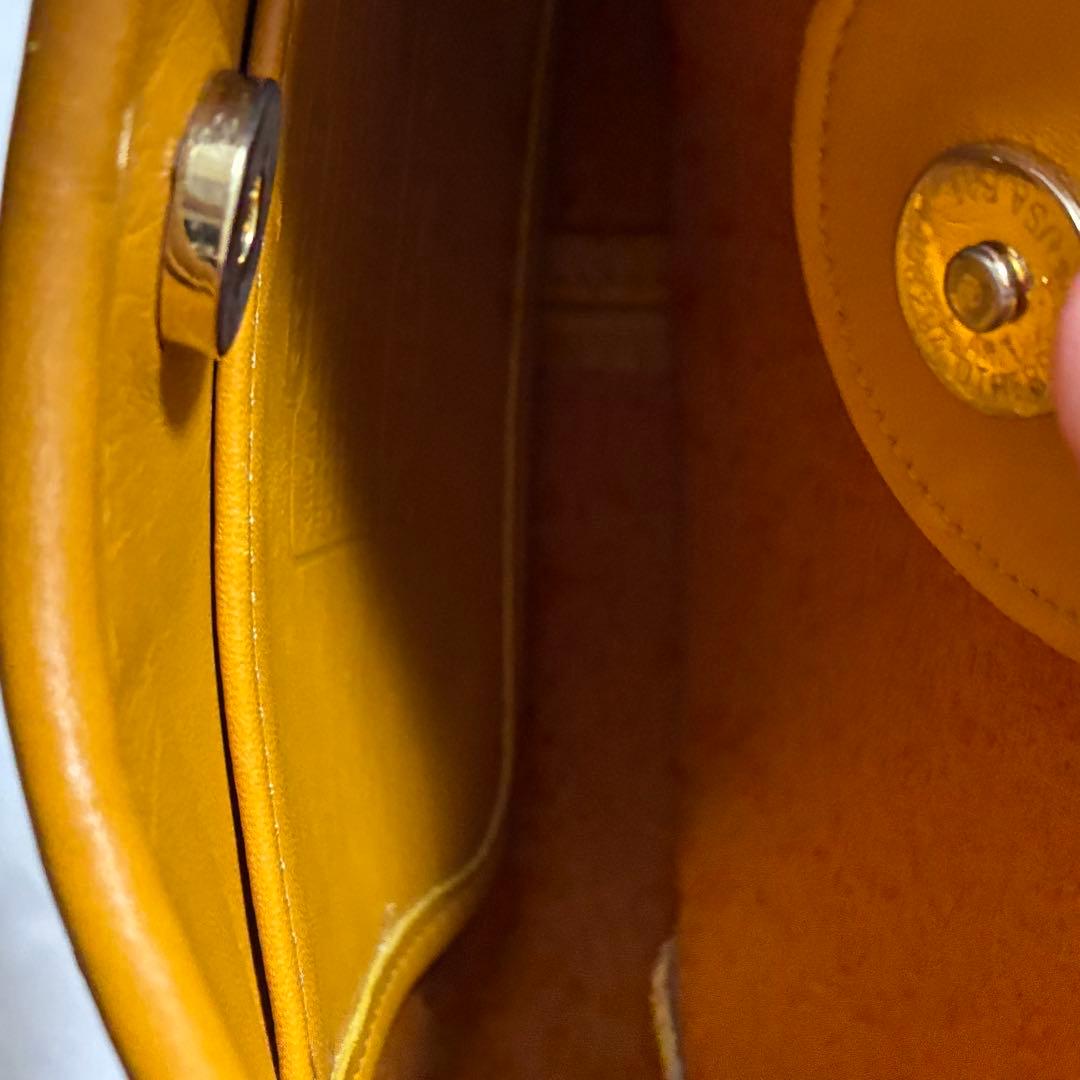 バッグ oldcoach ergo yellow one shoulderbag y2k