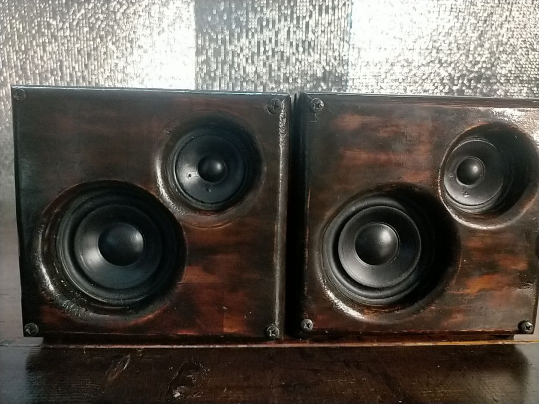 自作040】2way-VCCコンパクトキューブスピーカーLimited