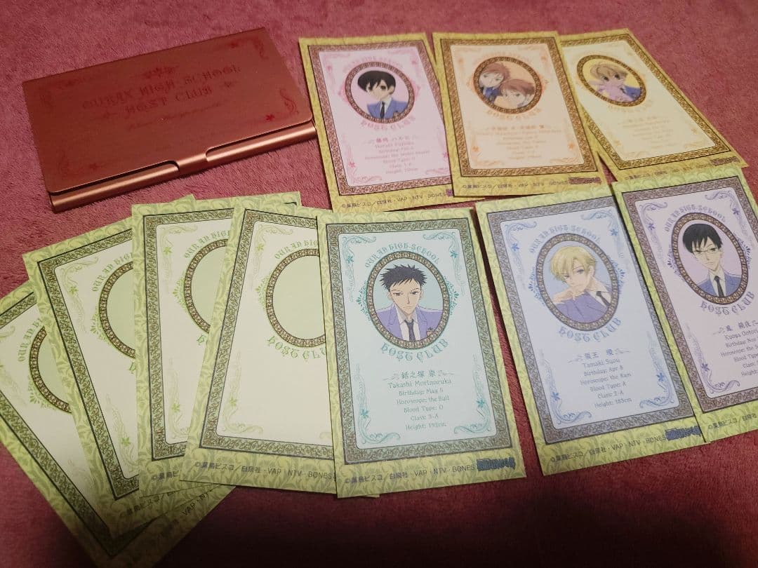 桜蘭高校ホスト部 名刺 - メルカリ