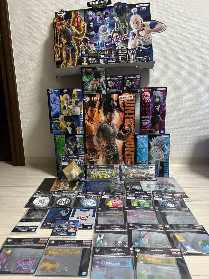 一番くじ ハンターハンター　CHMERA ANT 2 フィギュアコンプ　オマケ付