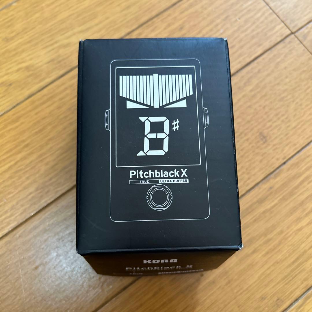 【ジャンク品】KORG Pitchblack X チューナー