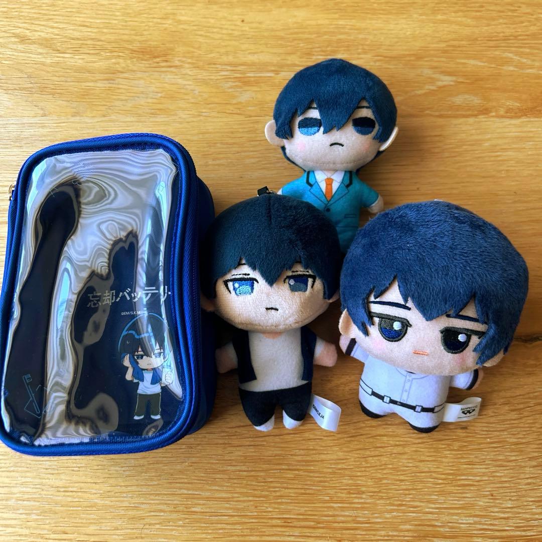 忘却バッテリー 清峰葉流火 ぬいぐるみ マスコット ケース ちびぐるみ
