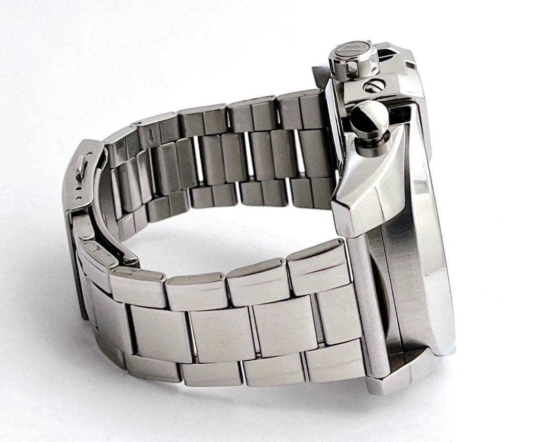 DIESEL ディーゼル DZ-4290 クロノグラフ デイト グレー文字盤