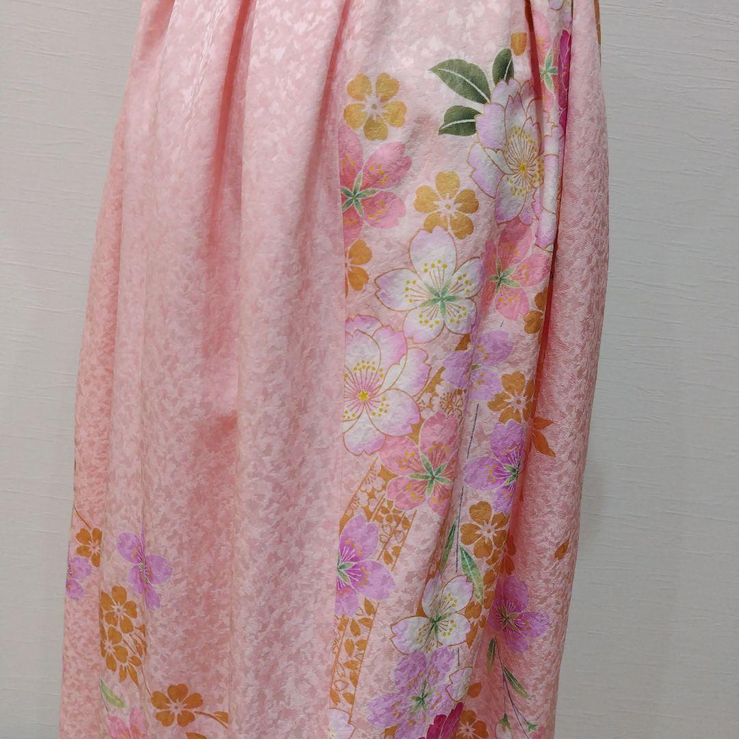 振袖 ロングワンピース フレンチ リボン紐付き