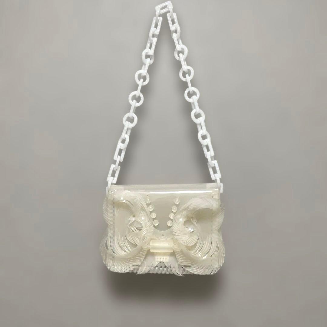 【レア】mame kurogouchi マメ PVC クリア バッグ