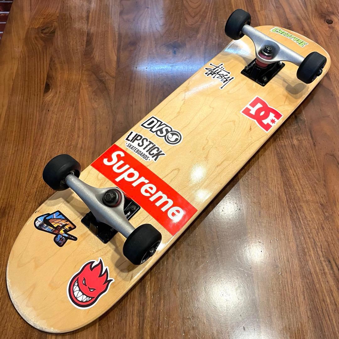 スケボー　スケートボード　コンプリート　スリーウェザー　美品　7.75