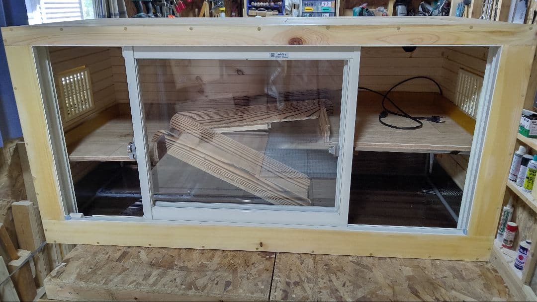 オーダーメイド専用サイト爬虫類小動物木製ケージ facesfaker 爬虫類