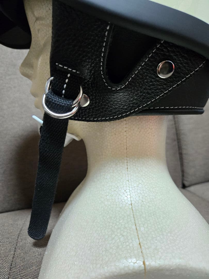 キズあり特価！ 本革 ショーティー XL ハーフヘルメット ビートル レトロ