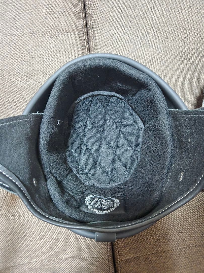 キズあり特価！ 本革 ショーティー XL ハーフヘルメット ビートル レトロ