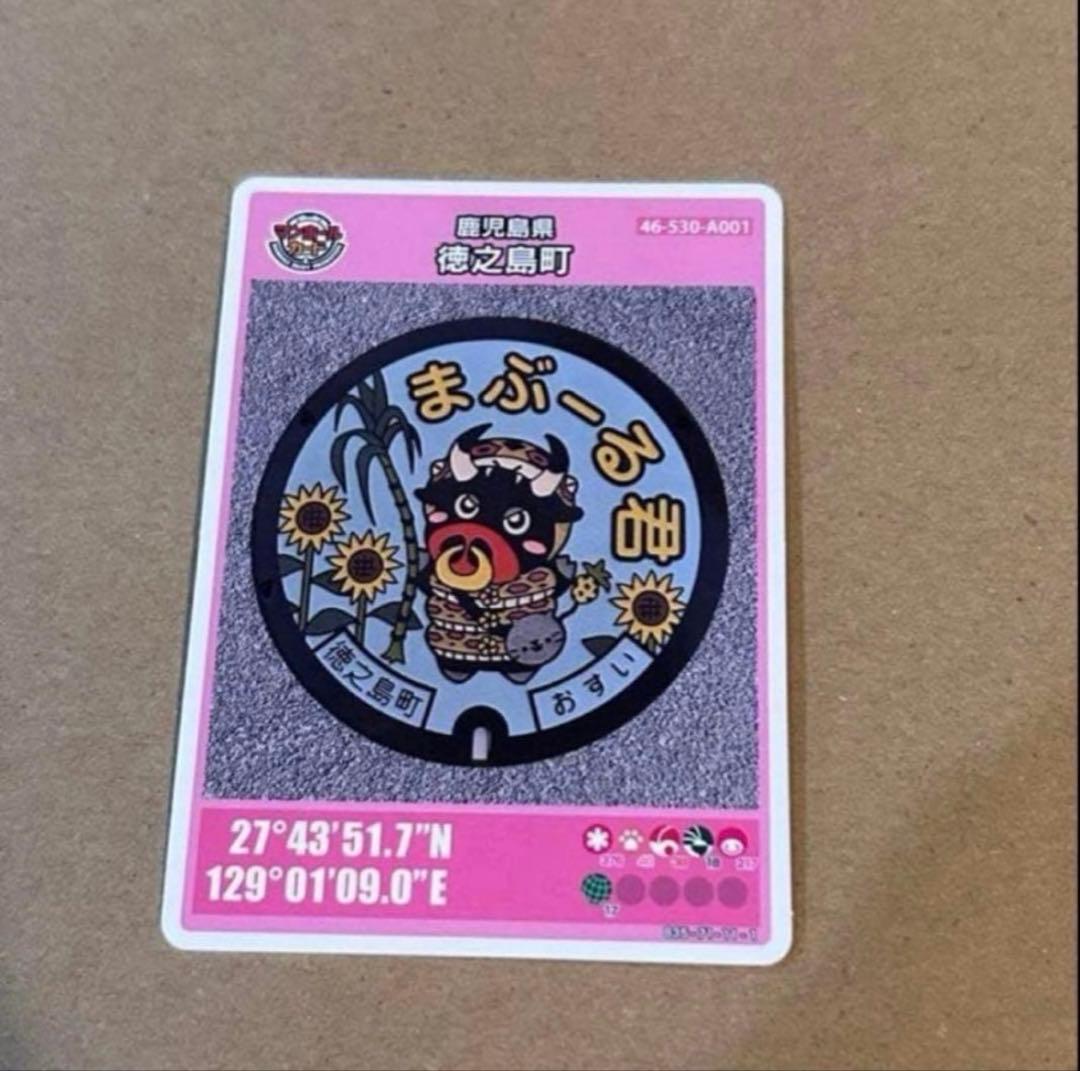 徳之島町 マンホールカード 鹿児島県 離島カード - メルカリ