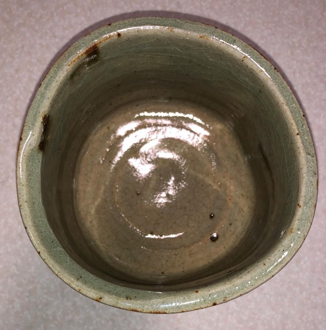 ◇ 灰釉車 天平 茶碗 ◇