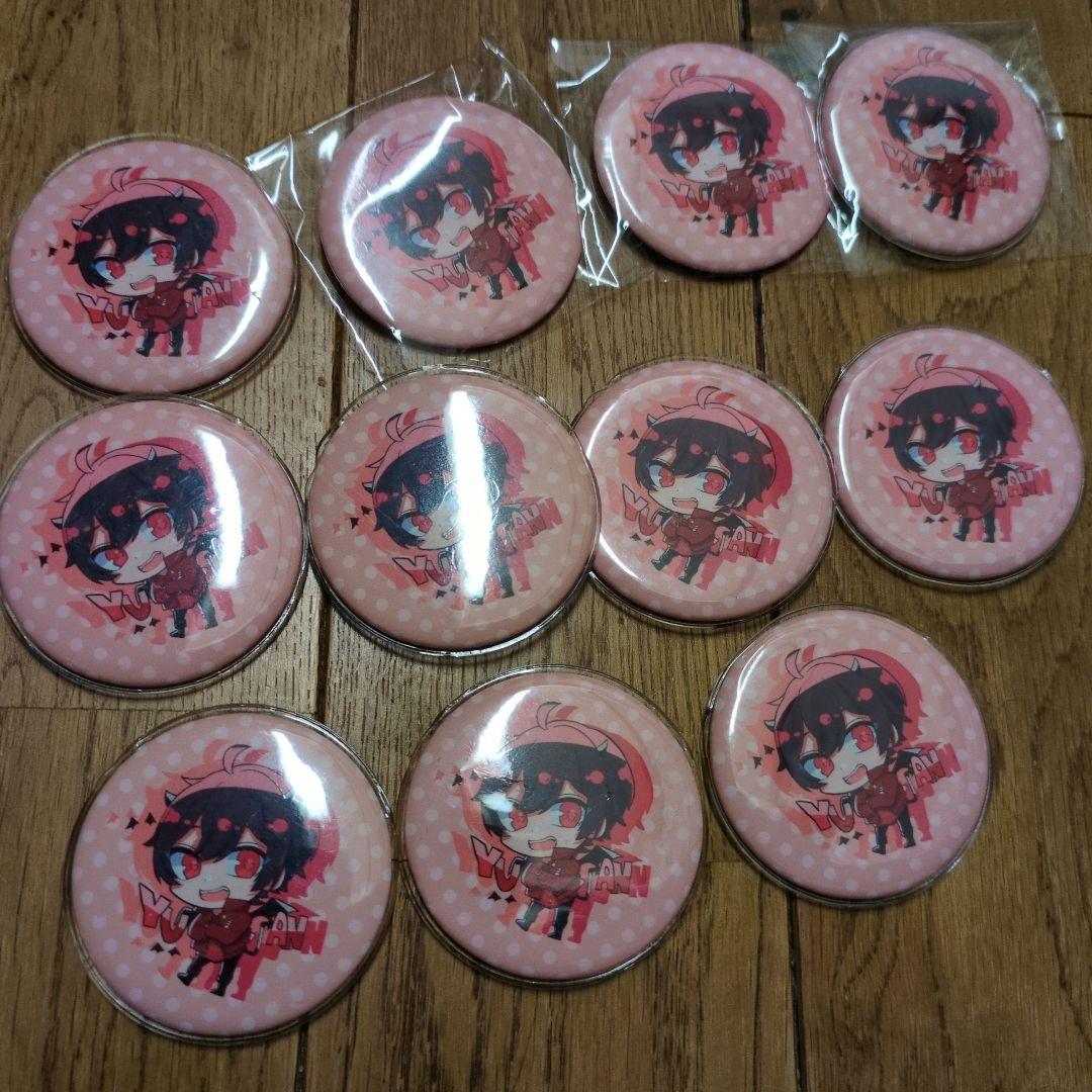 ゆあんくん yuankun カラピチ カラフルピーチ 缶バッジ 11個セット