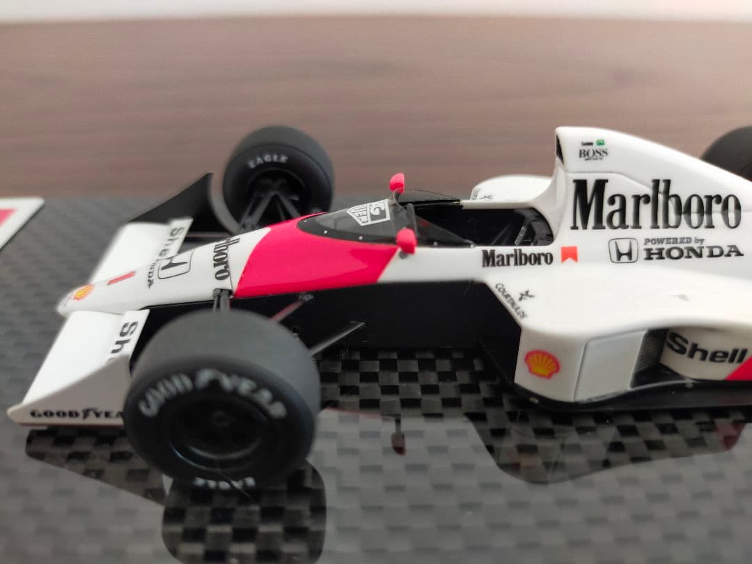 アイドロン 1/43 マクラーレン ホンダ MP4/5 日本GP アイルトンセナ