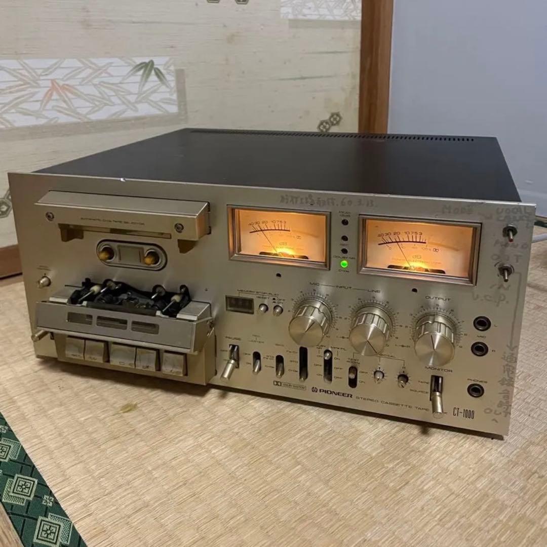 Pioneer パイオニア CT-1000 カセットデッキ PIONEER CT-1000 Pioneer