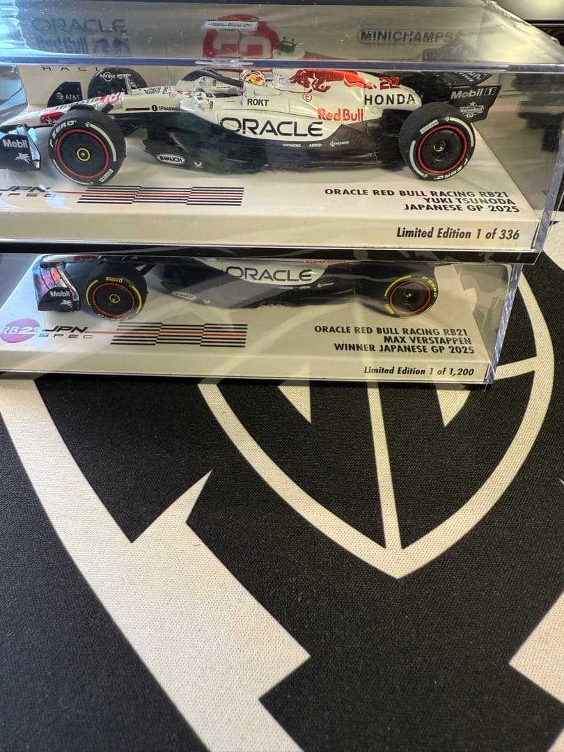 1/43 RedBull RB21角田M.フェルスタッペン日本GP2台 - メルカリ