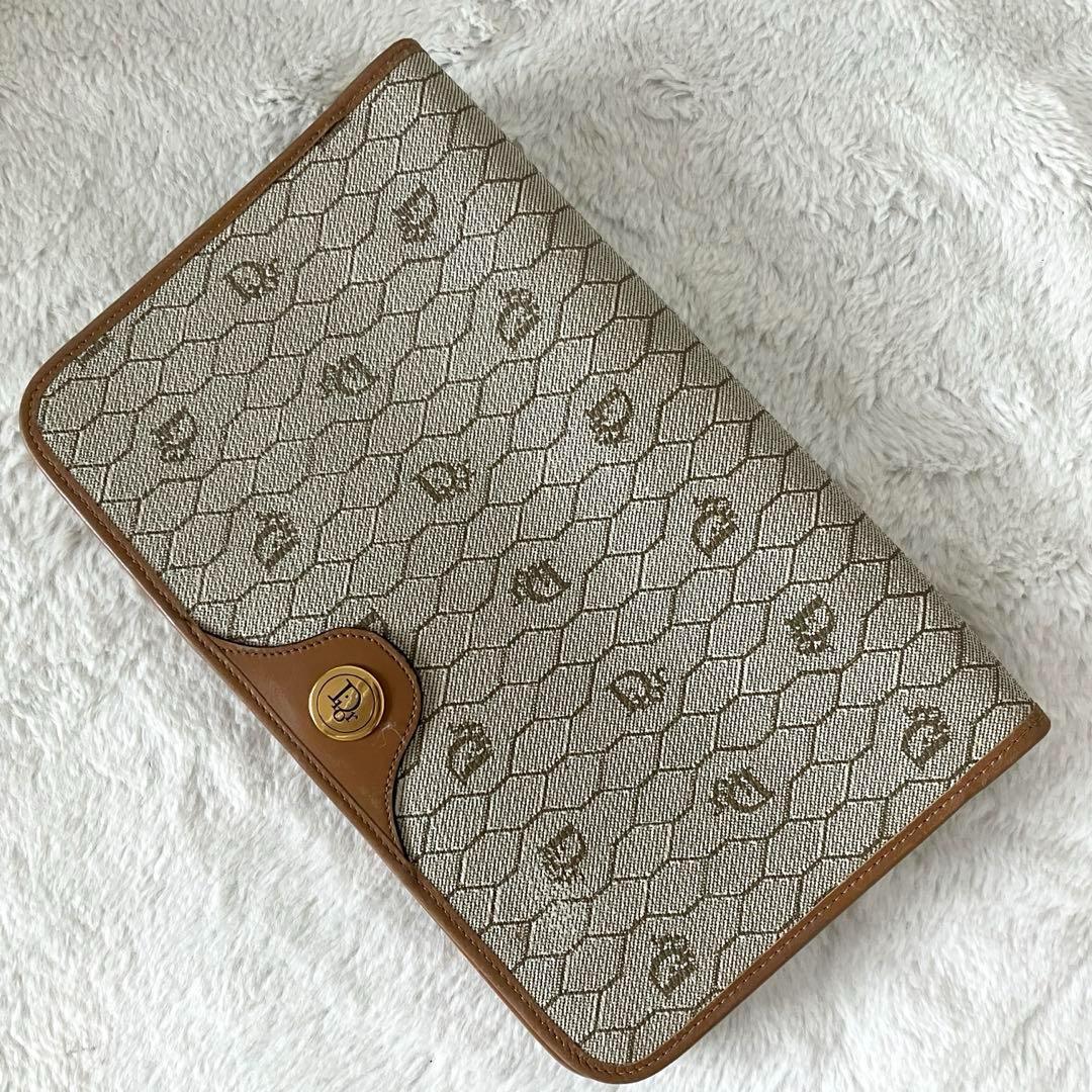 クリスチャンディオール レザー PVC ヴィンテージ 3way チェーンバッグ