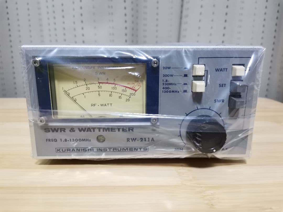 送料込み】クラニシ RW-211A SWR/パワー計 1.8〜1300MHz - メルカリ