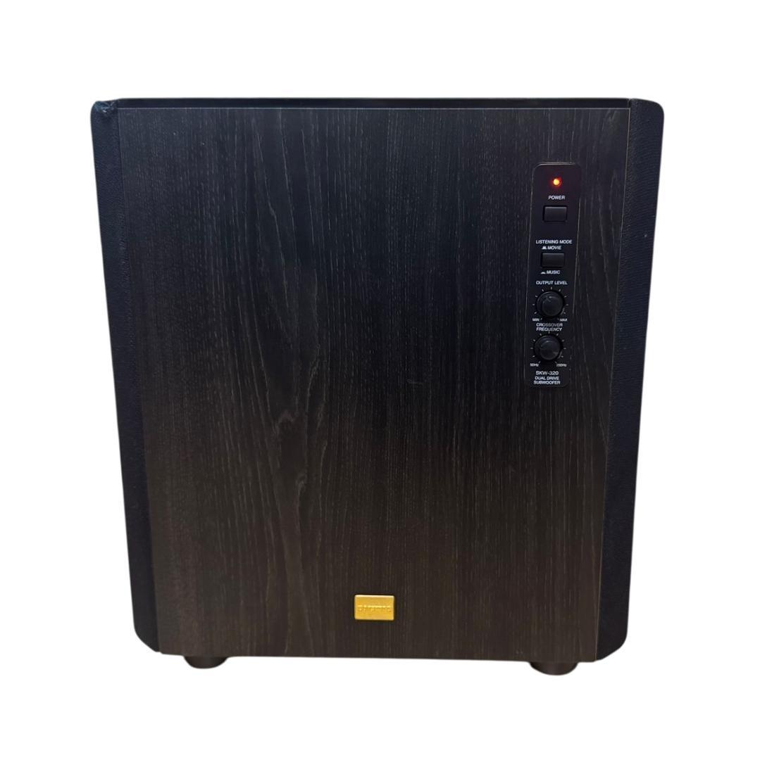 ONKYO SKW-320 サブウーファー アンプ内蔵 DUAL DRIVE オーディオ機器