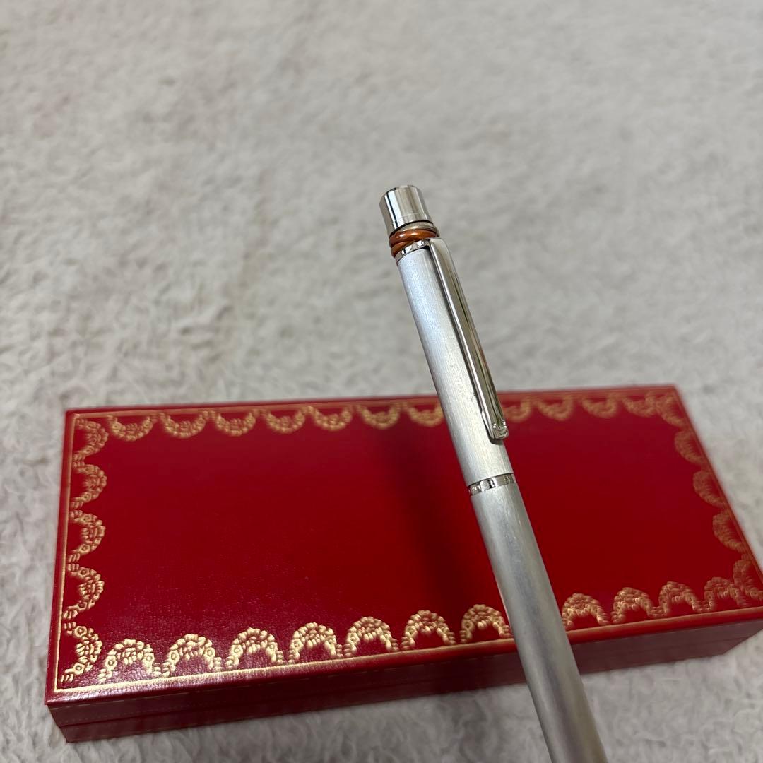 Cartier カルティエ トリニティ スリーゴールド ボールペン 希少 極美