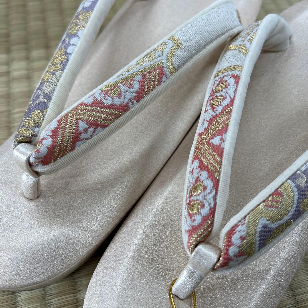 浅草 匠 草履バッグセットL size