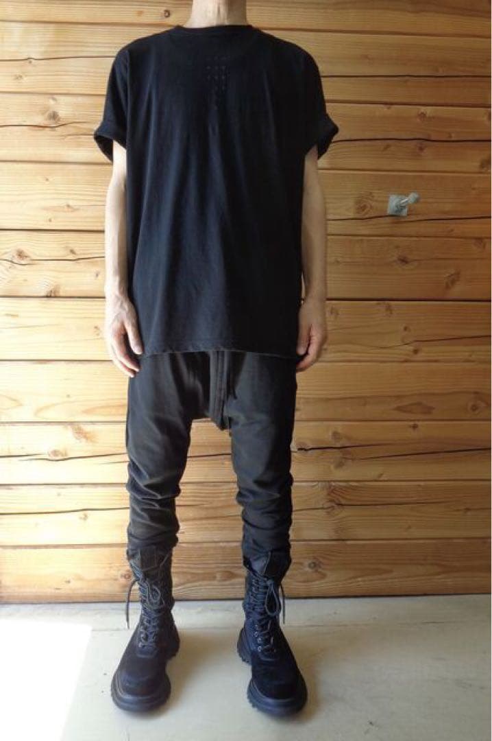 京着 JULIUS ドロップクロッチスウェットパンツ