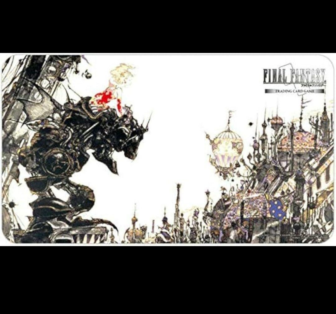 新品 ファイナルファンタジー6 FF6 FFVI プレイマット 街 天野喜孝