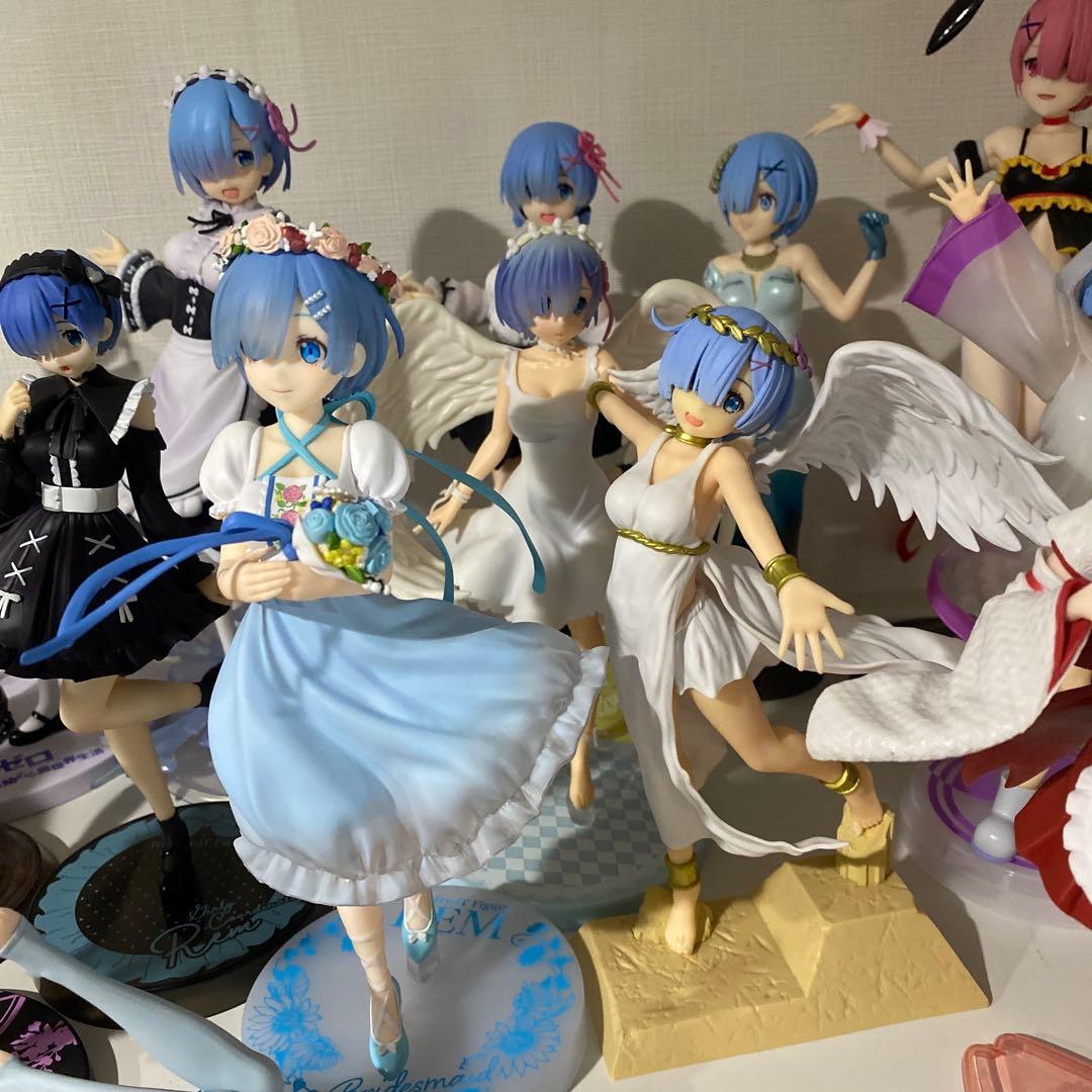 リゼロ レム ラム エミリア プライズ フィギュア 27体 まとめ売り