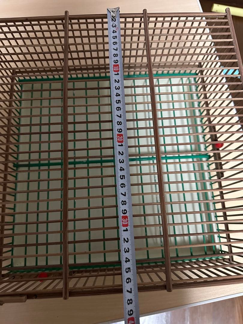 鳥籠 手作り 正方形 2面入口