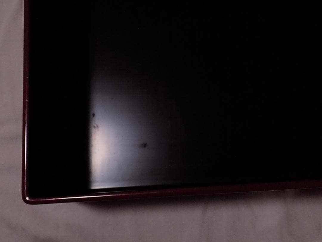 古い琉球漆器　文箱　長期保管品箱入り　メンテナンス済み