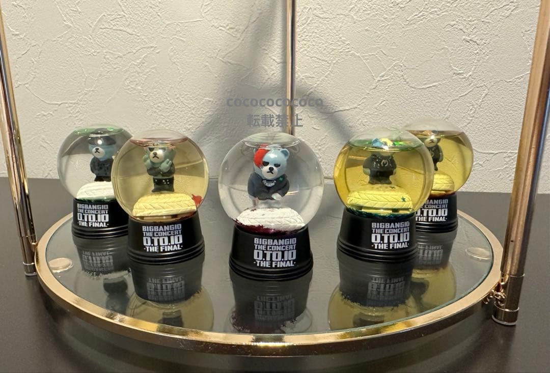 BIGBANG スノードーム まとめ売り コレクションケースつき