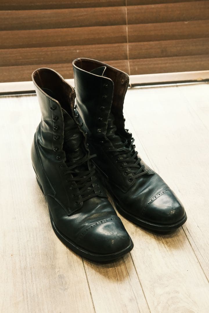 ビンテージブーツ　アンティーク　1930 官給品