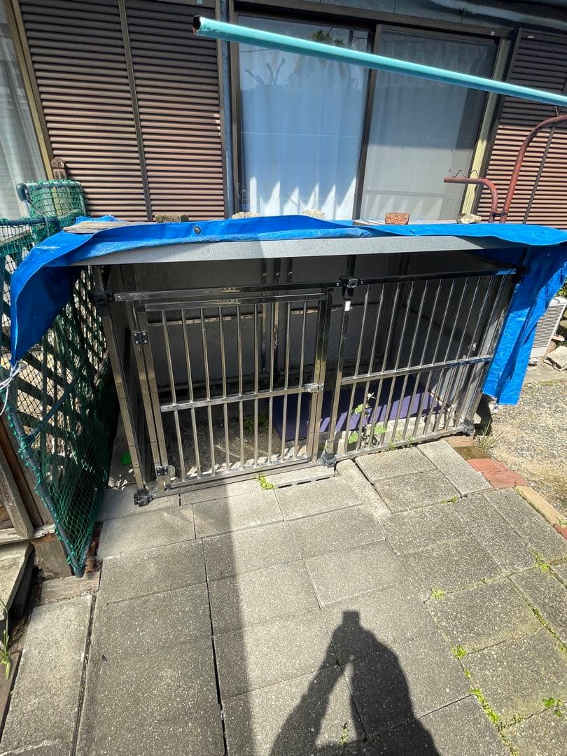 キング 犬用サークル パネル8枚 高120 四方240 スチール製 扉付 Amazon