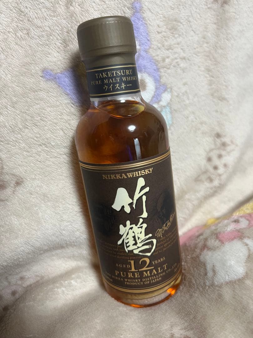 NIKKA WHISKY 竹鶴 12年 ピュアモルト NIKKA 鶴 、弘前12年、ピュア