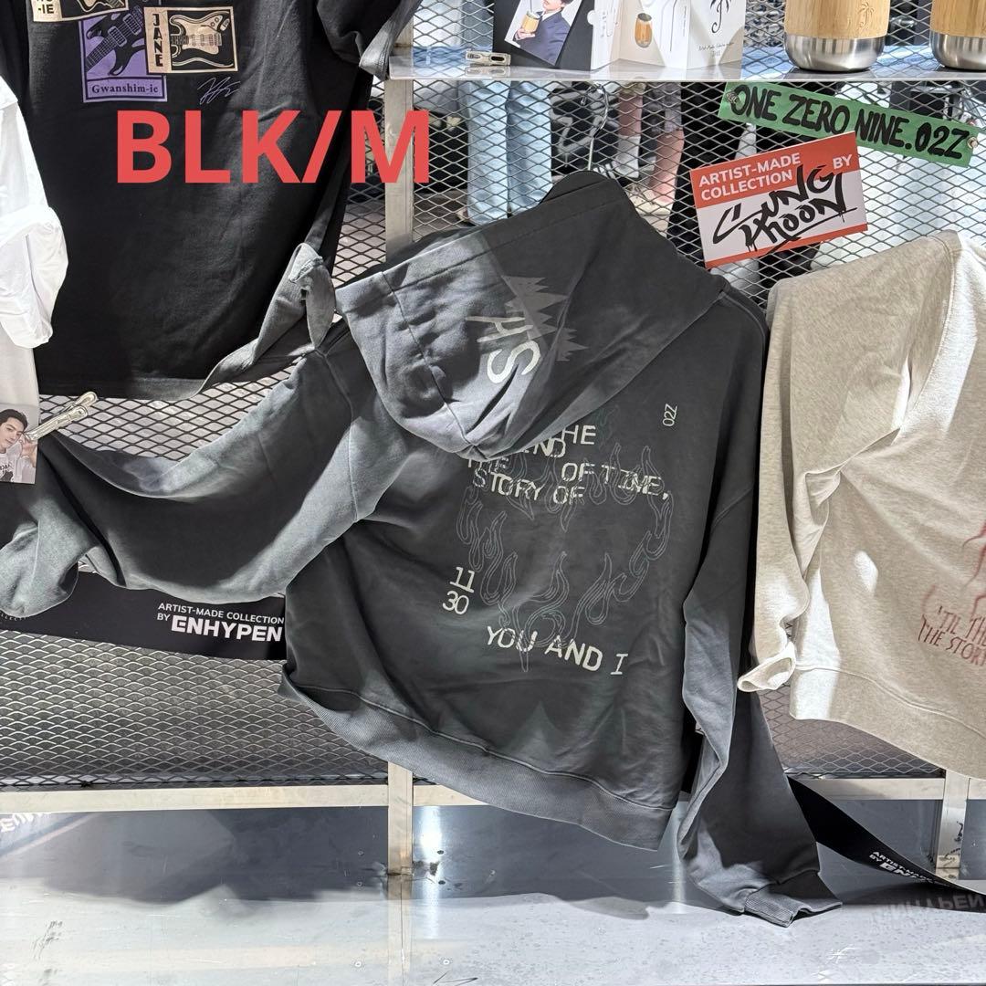ENHYPEN Artist-Made ソンフン フーディ Mサイズ チャコール ENHYPEN